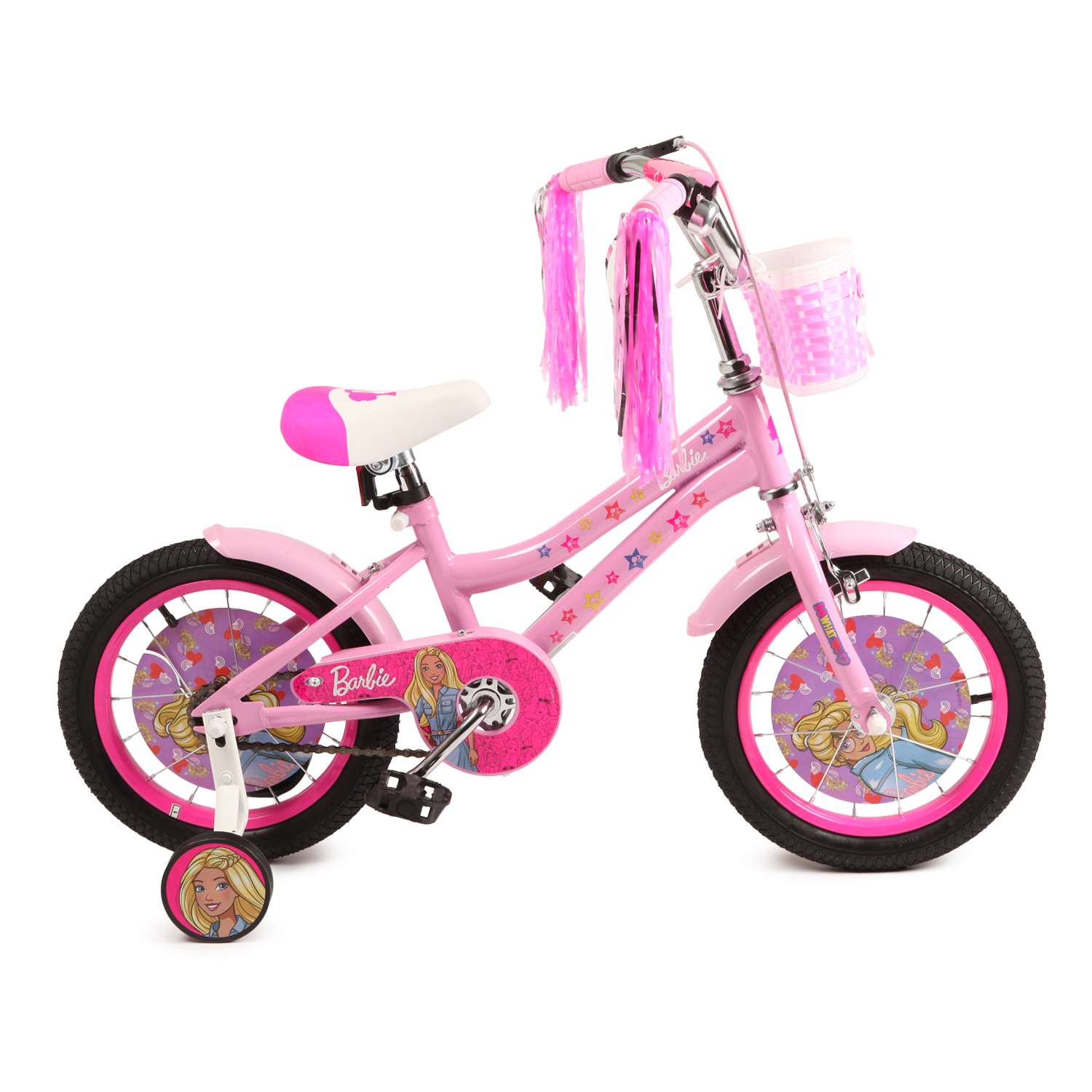 Велосипед двухколесный Kreiss Barbie 14 дюймов - фото 3