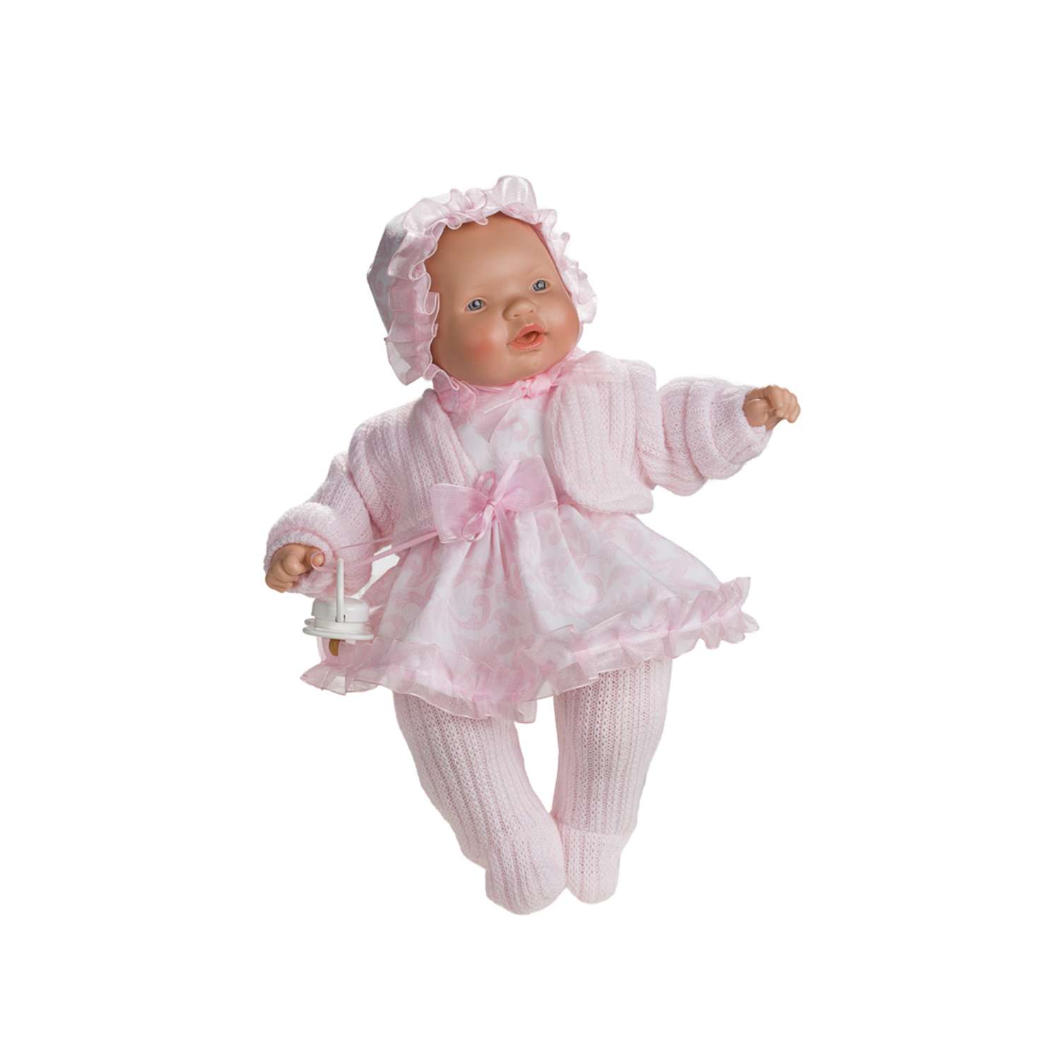 Игрушка ABC Кукла девочка в розовом платье 336 336 - фото 1