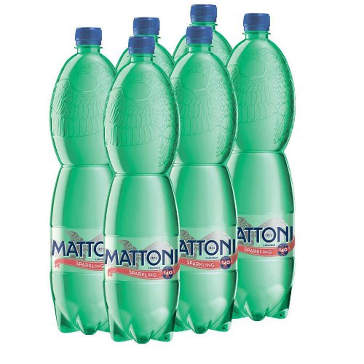 Вода минеральная Mattoni природная питьевая лечебно-столовая газированная 1.5 л 6 шт - фото 1