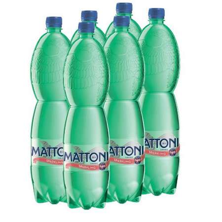 Вода минеральная Mattoni природная питьевая лечебно-столовая газированная 1.5 л 6 шт