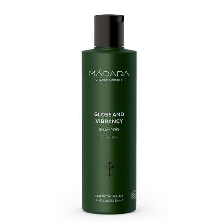 Шампунь для волос Madara усиливающий блеск Gloss and Vibrancy 250 мл