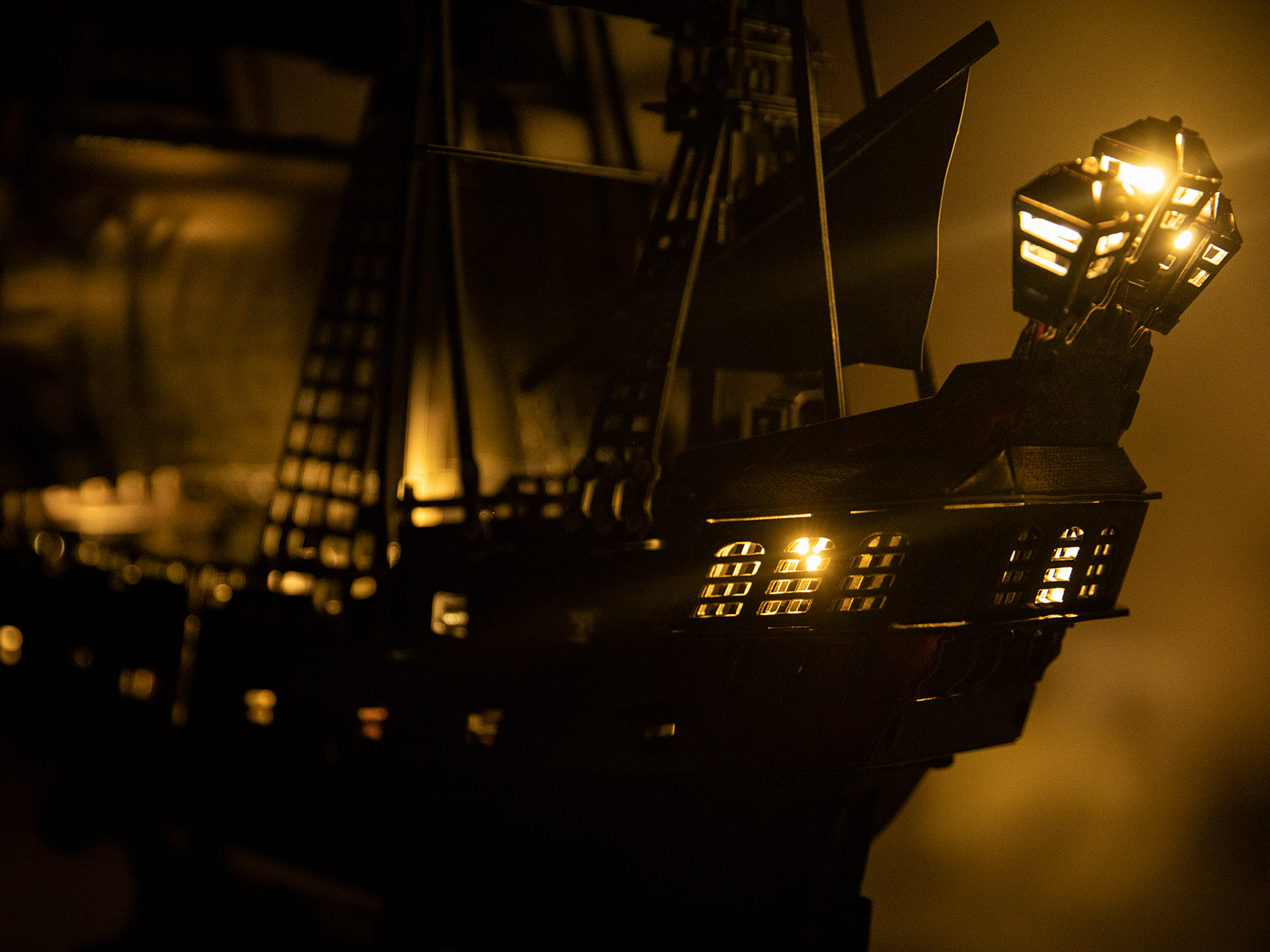 Сборные модели REZARK 3D корабль корабль Месть Королевы Анны с LED подсветкой STH-003N 115097466714 - фото 10