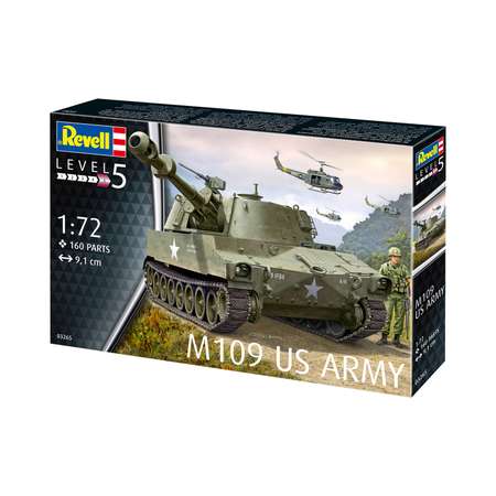 Сборная модель Revell Самоходная гаубица M109 USA