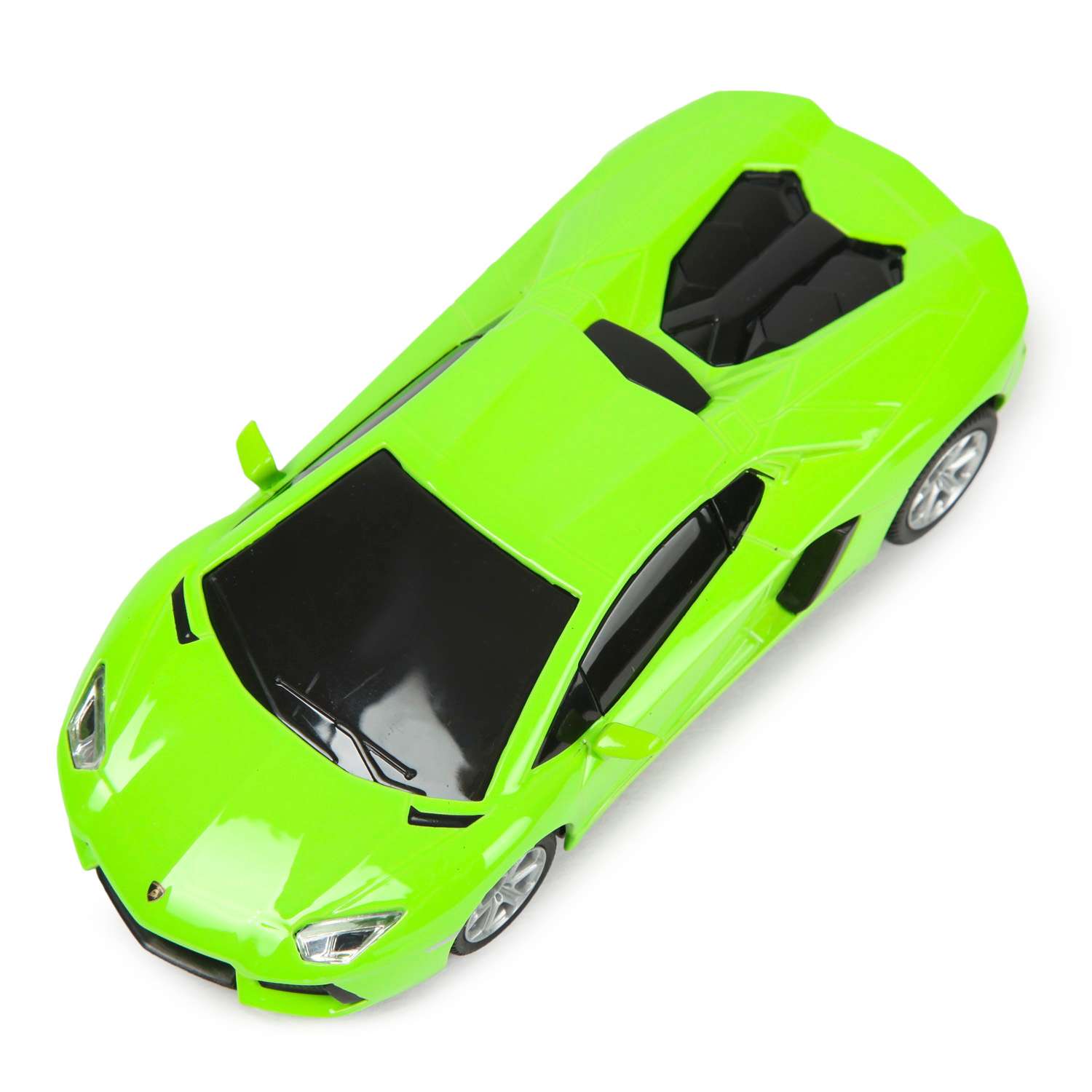 Машина MSZ 1:32 Lamborghini Aventador LP700-4 Зеленая 68328 68328 - фото 6