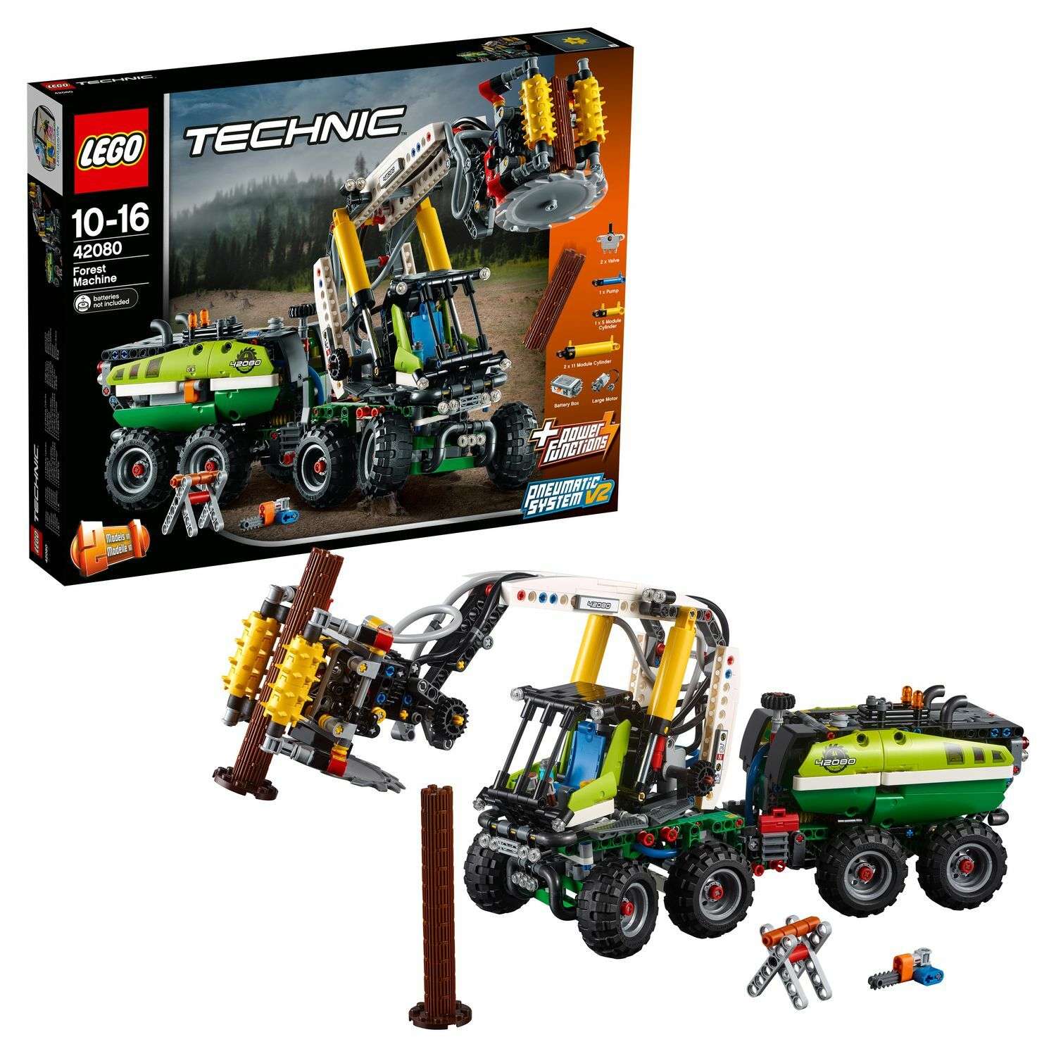 Конструктор LEGO Technic Лесозаготовительная машина 42080 - фото 1