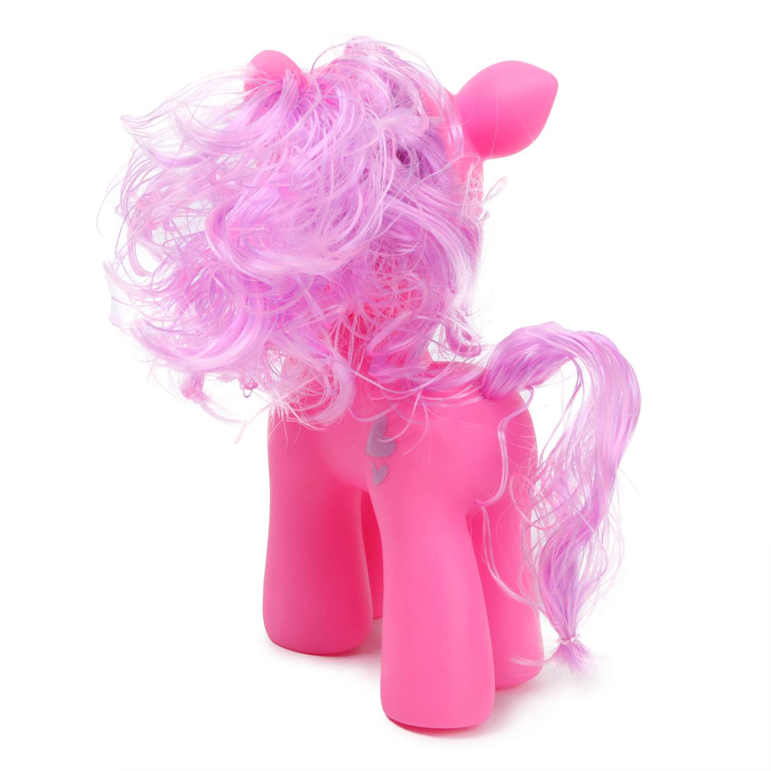Пони с розовыми волосами