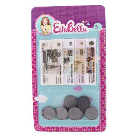 Игровой набор EstaBella Банкноты и монеты для супермаркета
