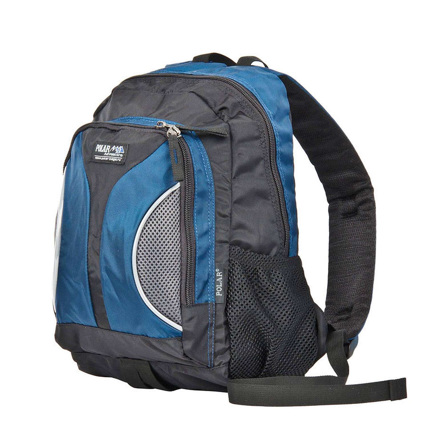 Рюкзак школьный POLAR Городской синий - фото 1