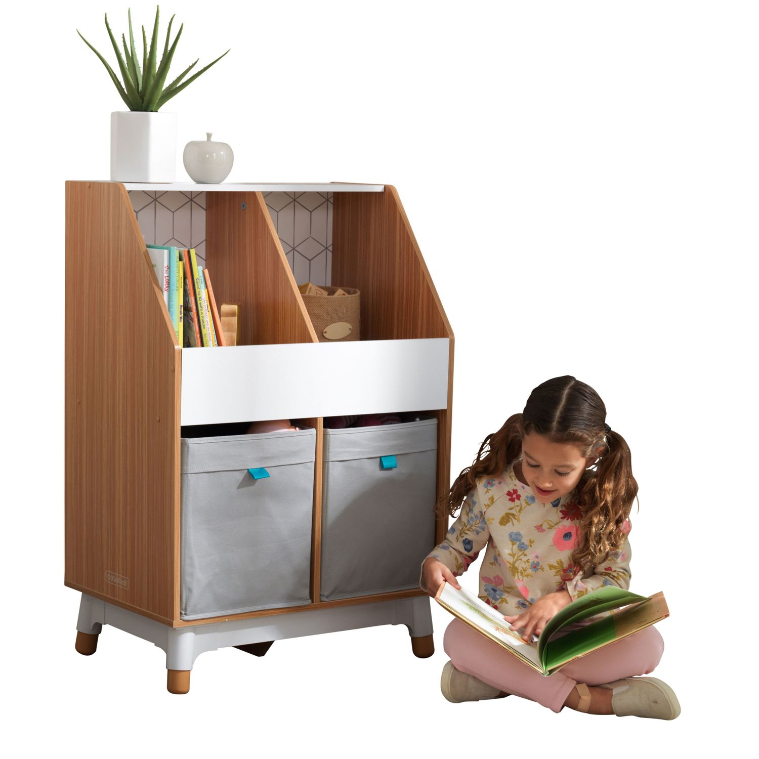 Комплект мебели KidKraft Система хранения KidKraft Mid Century 15430_KE - фото 1