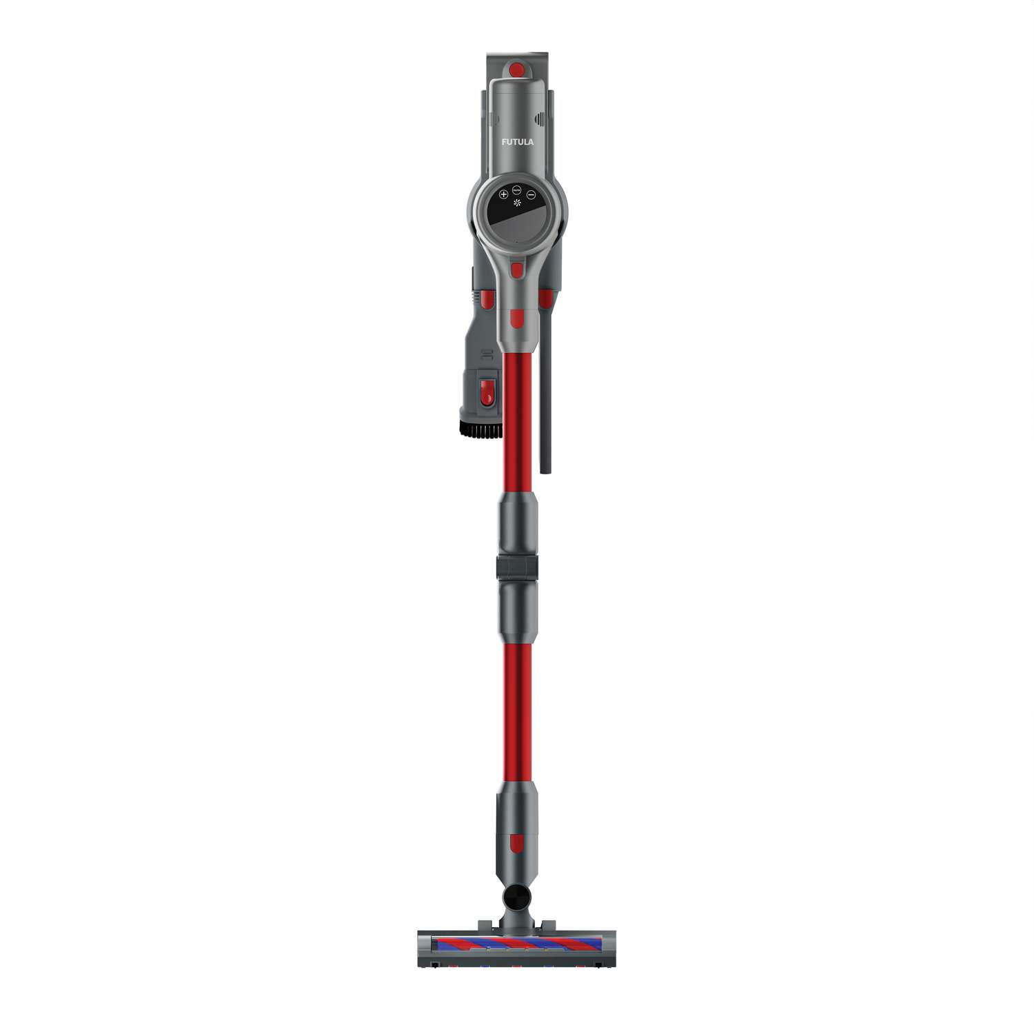 Вертикальный пылесос FUTULA беспроводной Futula Cordless Vacuum Cleaner V12 Red Grey - фото 1