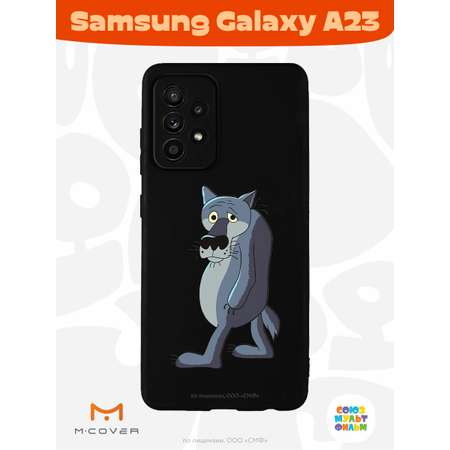 Силиконовый чехол Mcover для смартфона Samsung A23 Союзмультфильм Ну ты заходи если что