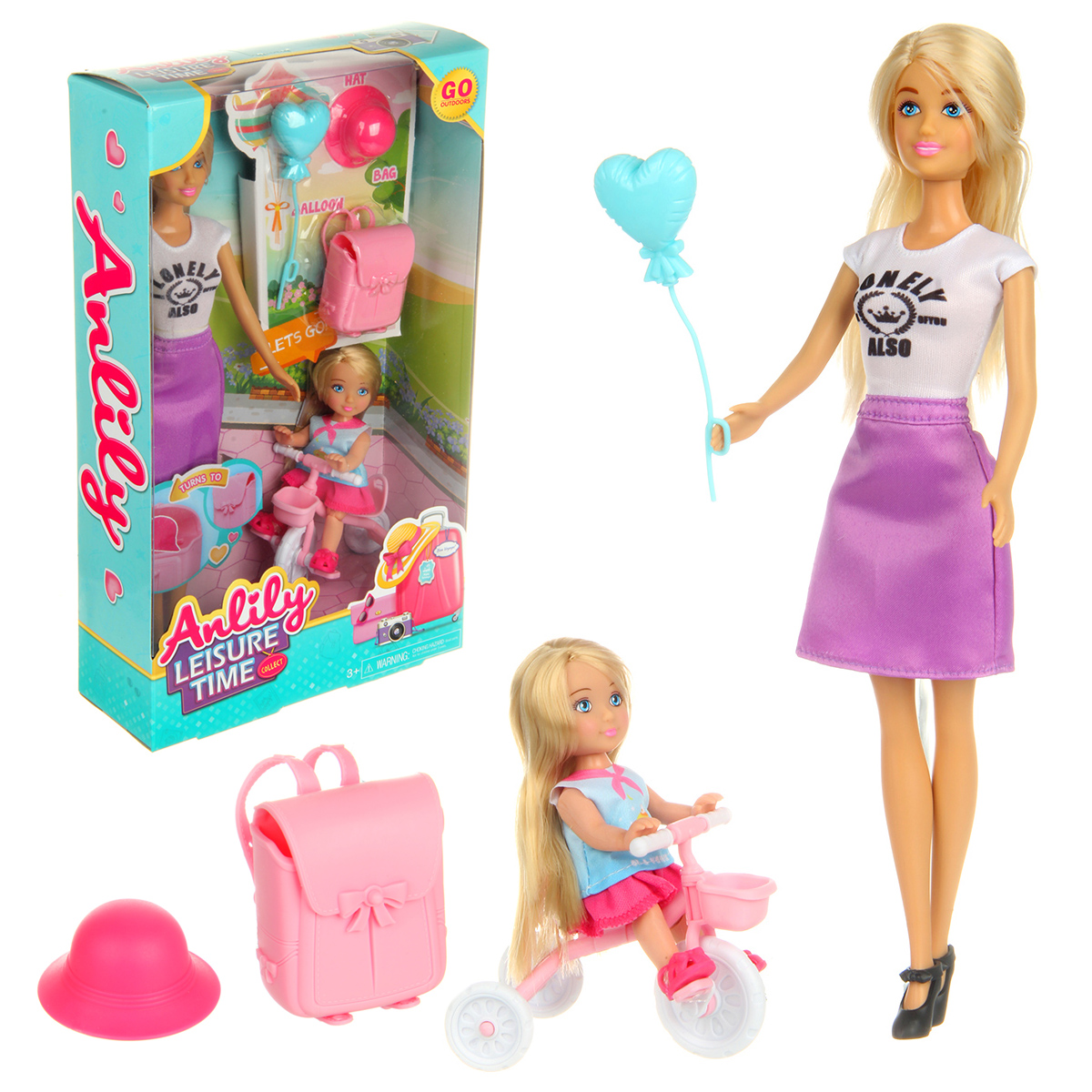 Набор кукол модель Барби Veld Co Веселые выходные 132318 - фото 1