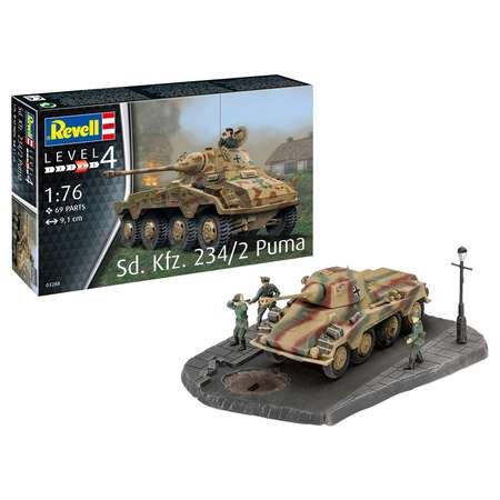 Сборная модель Revell Бронеавтомобиль SdKfz 234/2 Puma