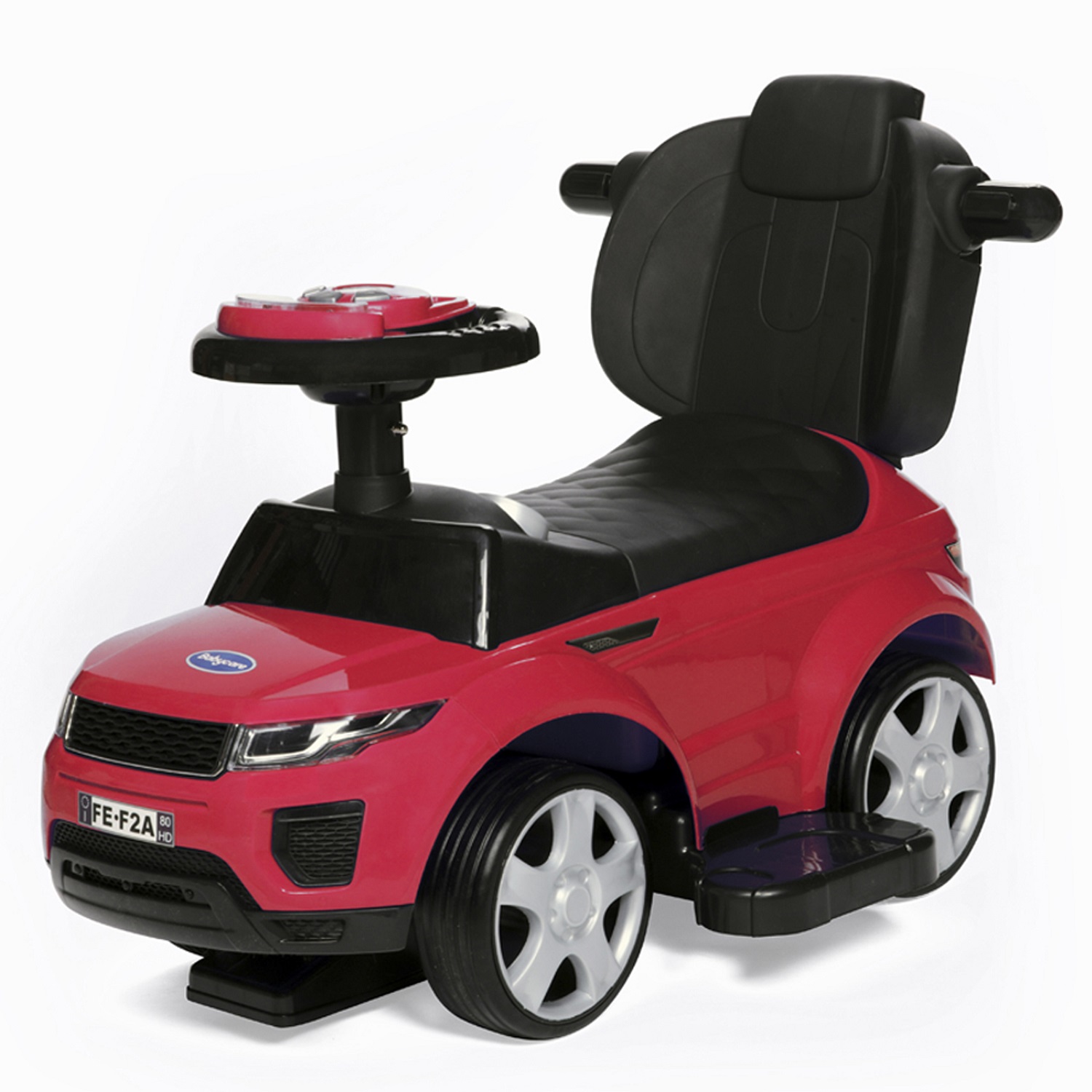 Каталка BabyCare Sport car красный - фото 3