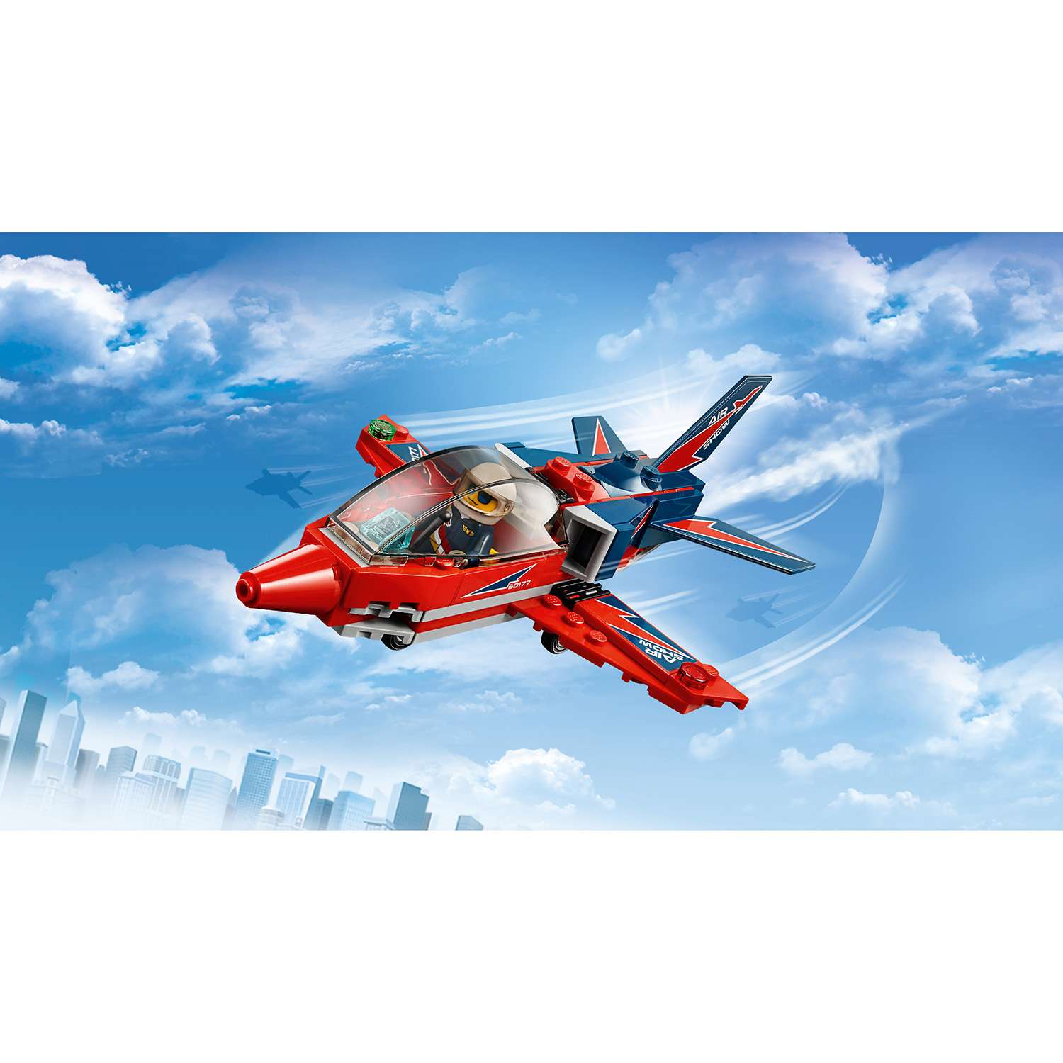Конструктор LEGO Реактивный самолёт City Great Vehicles (60177) - фото 4