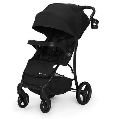 Коляска Kinderkraft прогулочная Cruiser Black