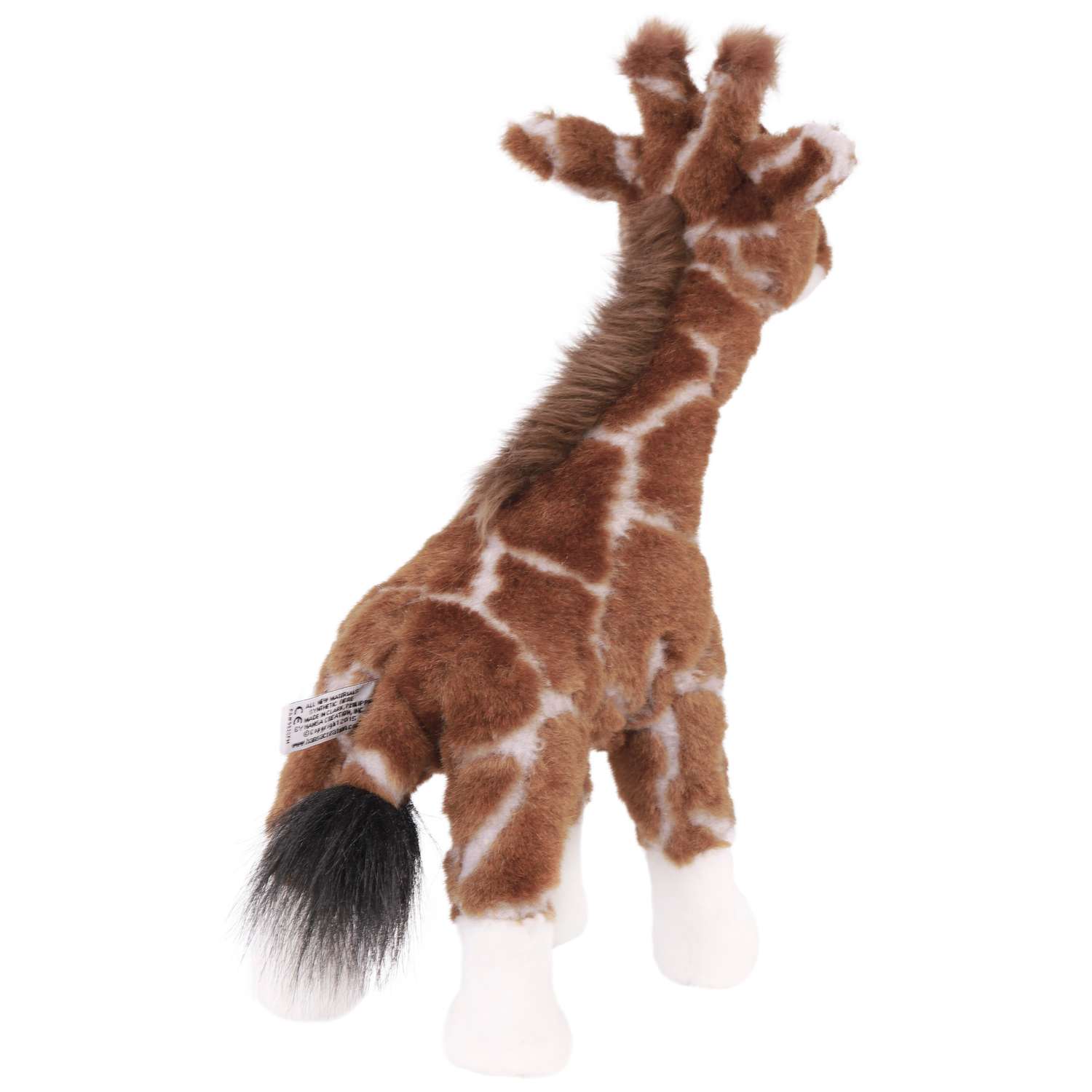 Реалистичная мягкая игрушка Hansa Жираф сетчатый 38 см - фото 10