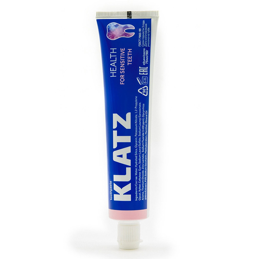 Зубная паста KLATZ HEALTH Сенситив 75 мл - фото 2