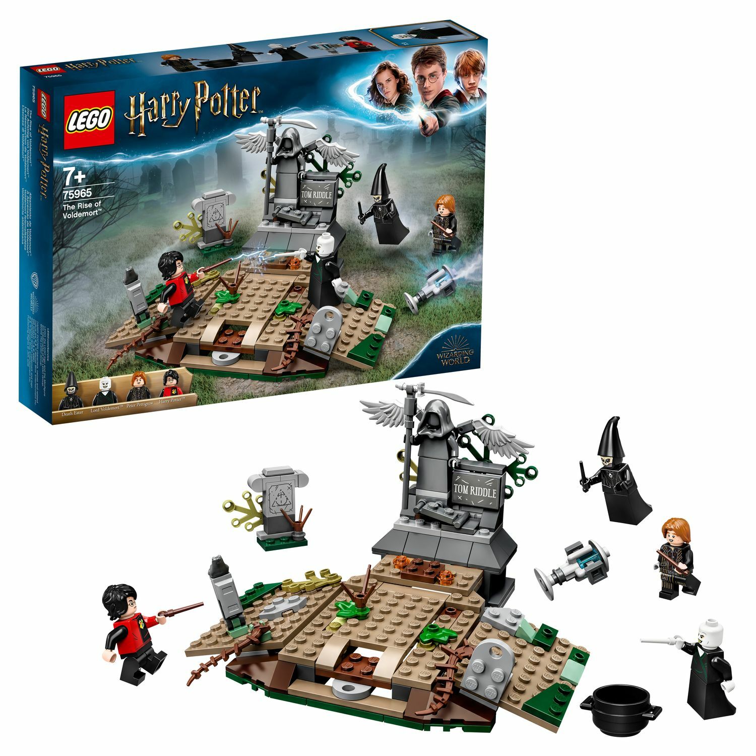 Конструктор LEGO Harry Potter Возвращение Лорда Волан-де-Морта 75965 купить  по цене 1699 ₽ в интернет-магазине Детский мир