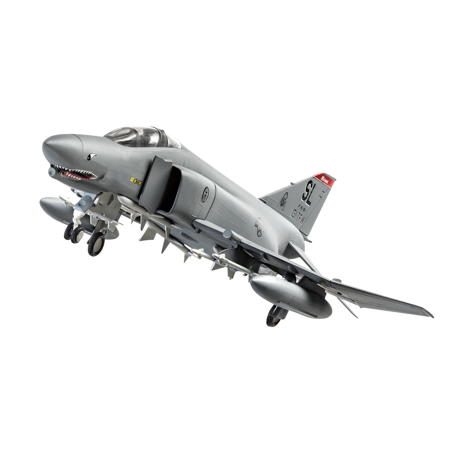 Сборная модель Revell Истребитель-бомбардировщик F-4E Phantom 03651 - фото 1