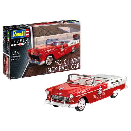 Сборная модель Revell Автомобиль 55 Chevy Indy Pace Car