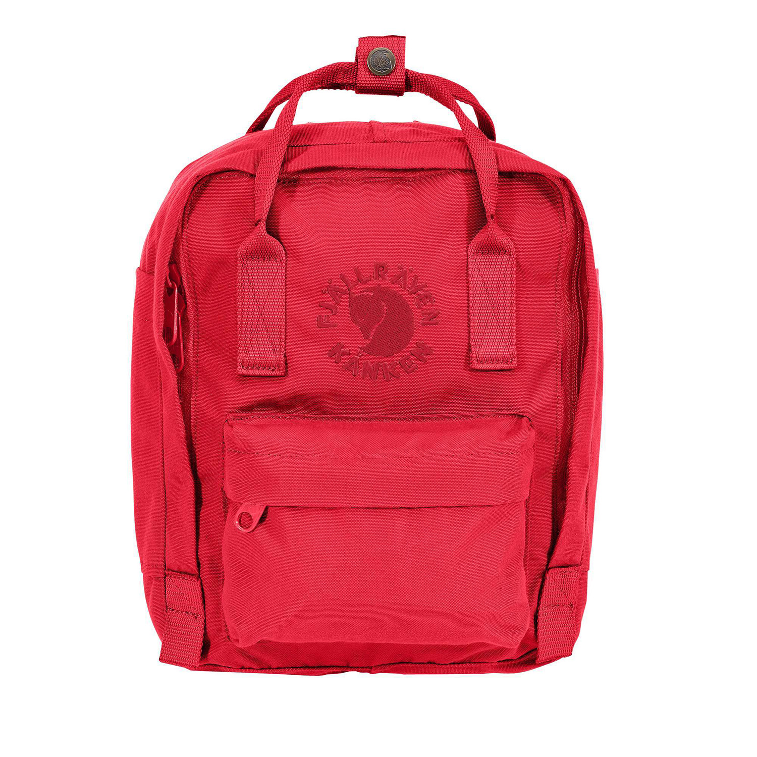 Рюкзак Fjallraven МП Re-Kanken Mini красный 7л - фото 1