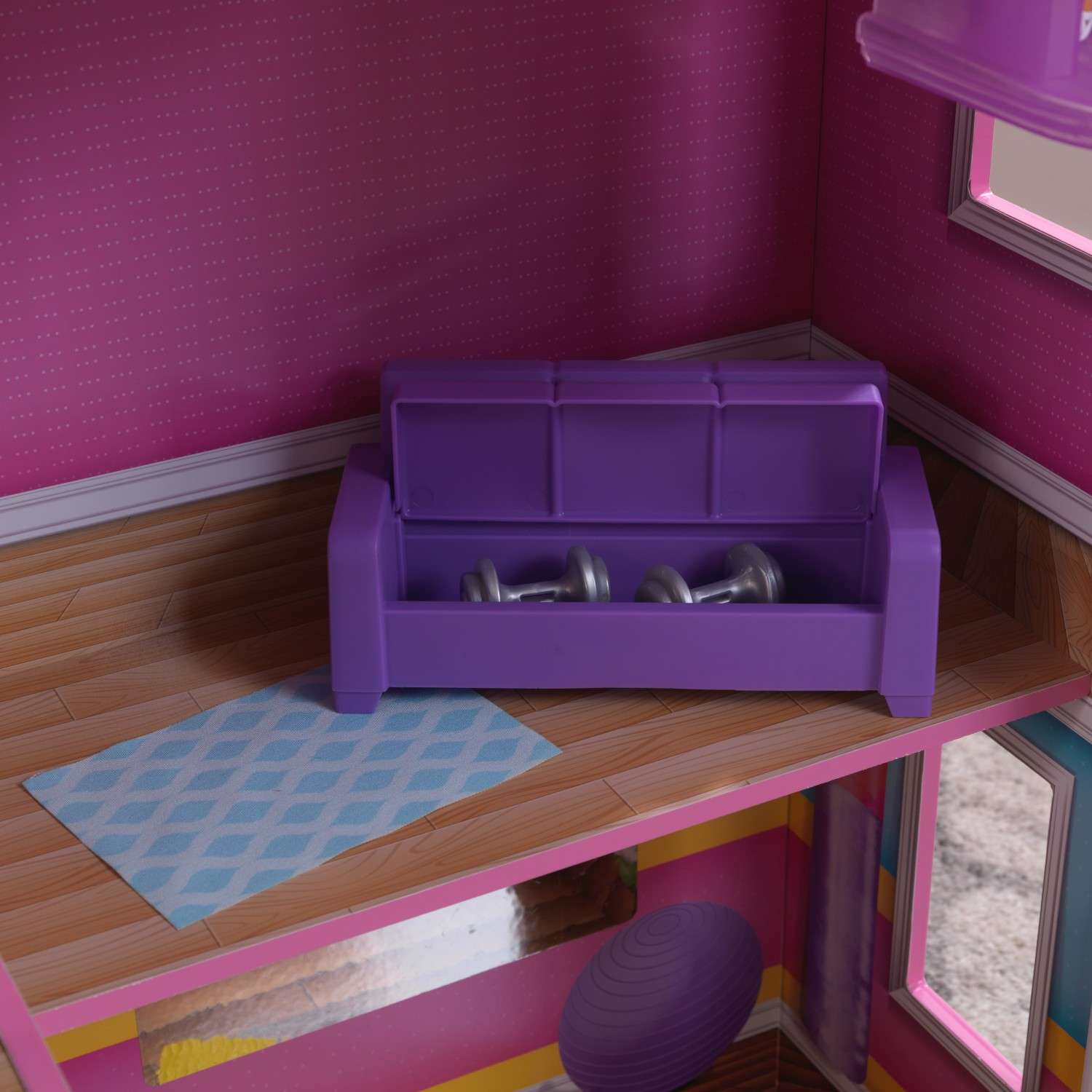 Кукольный домик  KidKraft Мансион с мебелью 26 предметов свет звук 10108_KE 10108_KE - фото 12