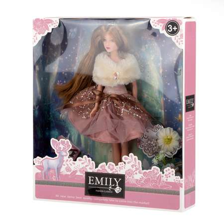 Кукла Эмили в меховой накидке коллекция Ванильное небо 76954