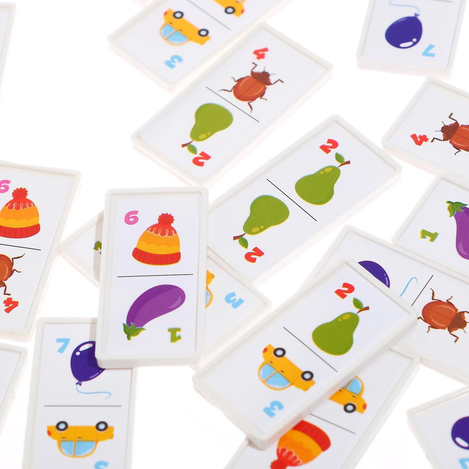 Настольная игра IQ-ZABIAKA Домино - фото 5