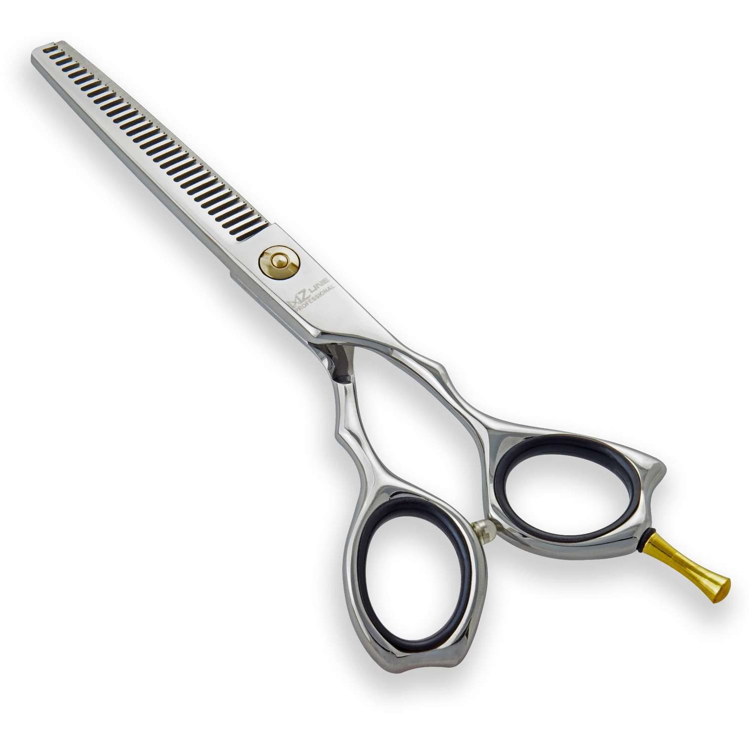 Ножницы Mertz парикмахерские филировочные 24 зубцов Professional line Ручная сборка - фото 2