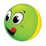 Игрушка Азбукварик Веселый смайлик Зеленый