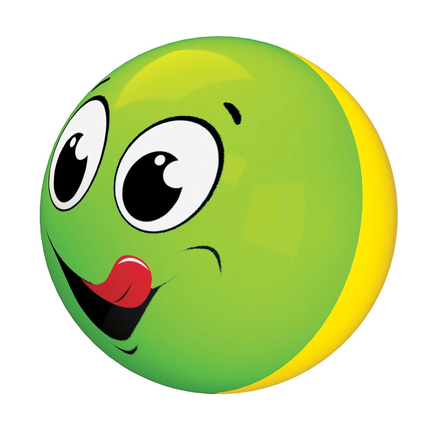 Игрушка Азбукварик Веселый смайлик Зеленый - фото 1