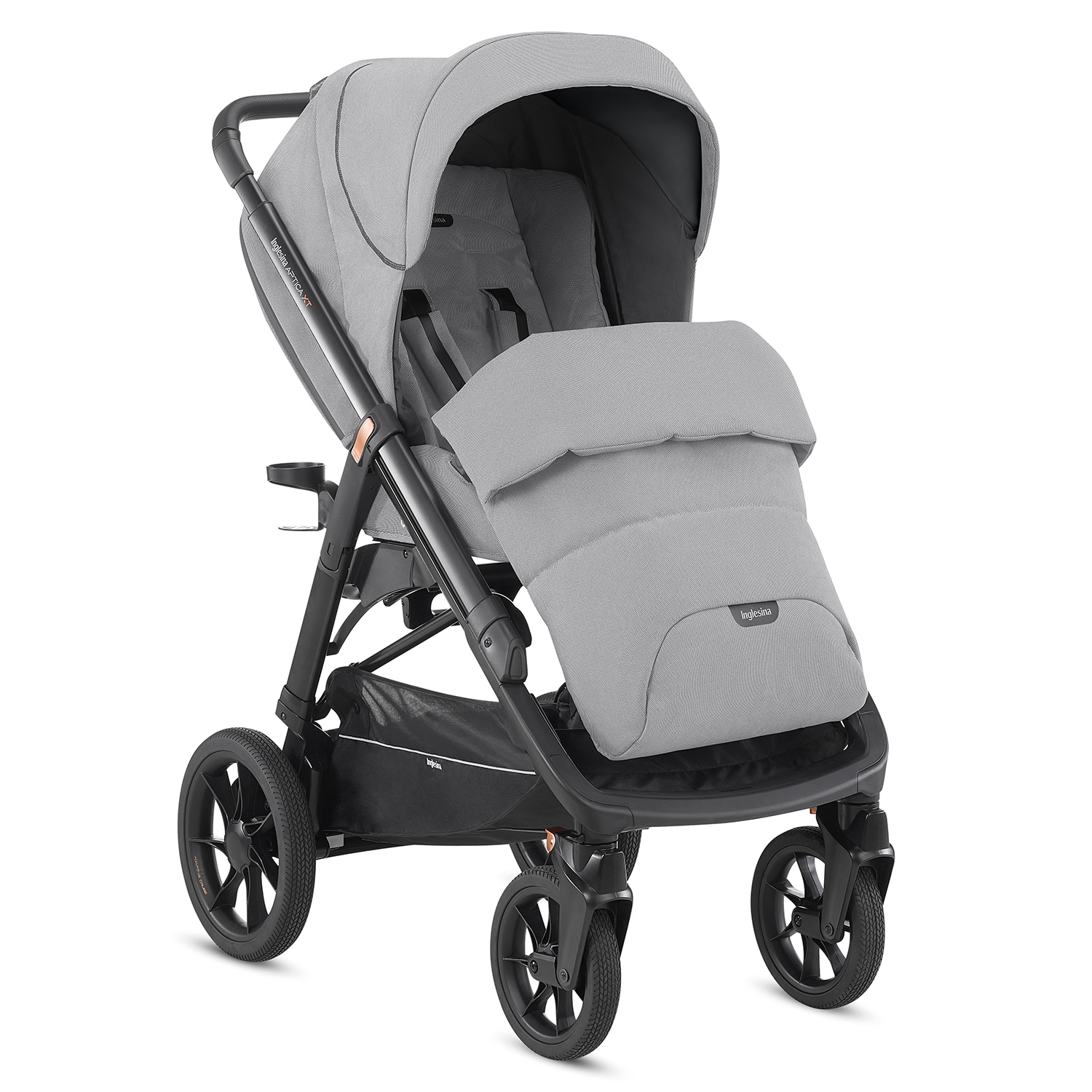 Коляска 2в1 Inglesina Aptica System Duo на шасси ApticaXT Horizon Grey - фото 2