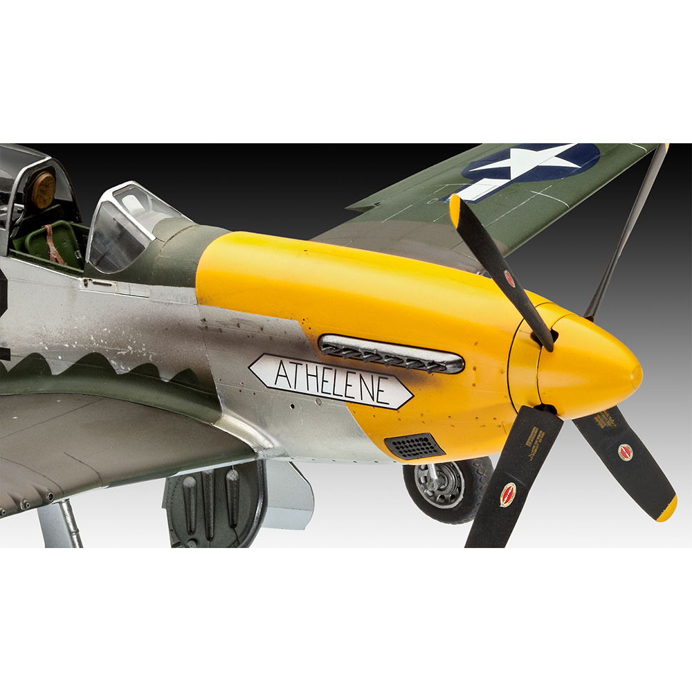 Модель для сборки Revell Истребитель P-51D Mustang 03944 - фото 4