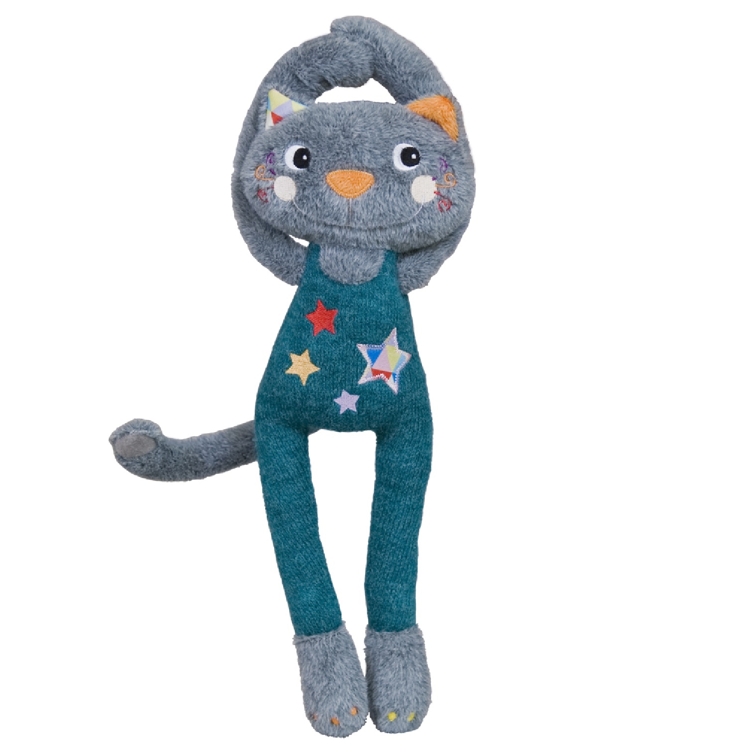 Игрушка мягкая Ebulobo Кот Аскольд - фото 4