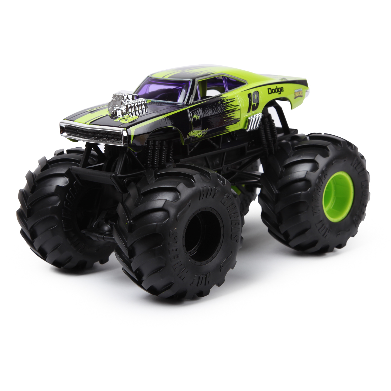 Машинка Hot Wheels Monster Trucks 1:24 Дод GBV35 FYJ83 - фото 4