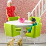 Мебель для домика Lundby смоланд Обеденная группа 7предметов LB_60209000