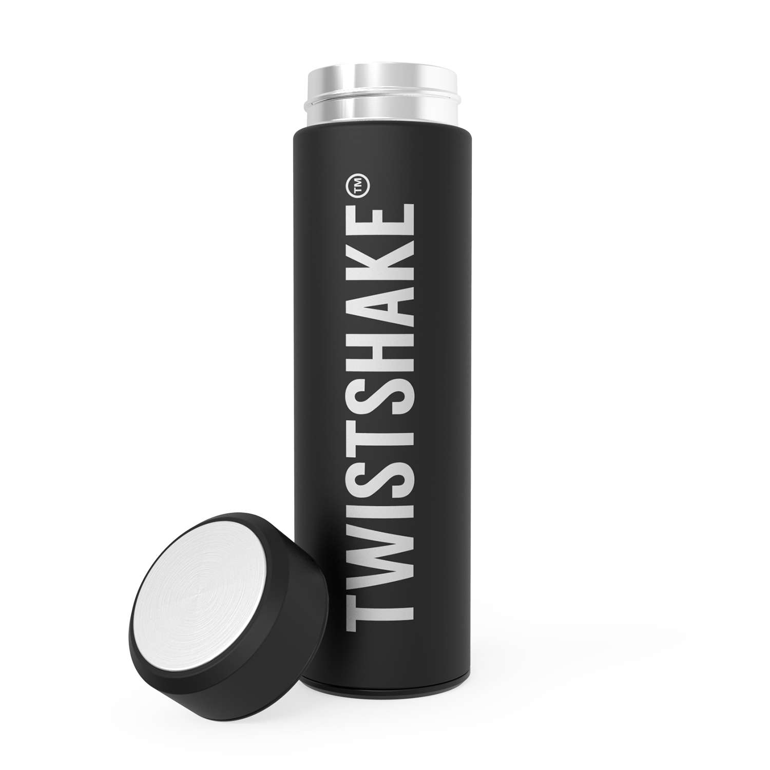 Термос Twistshake Чёрный 420 мл - фото 2