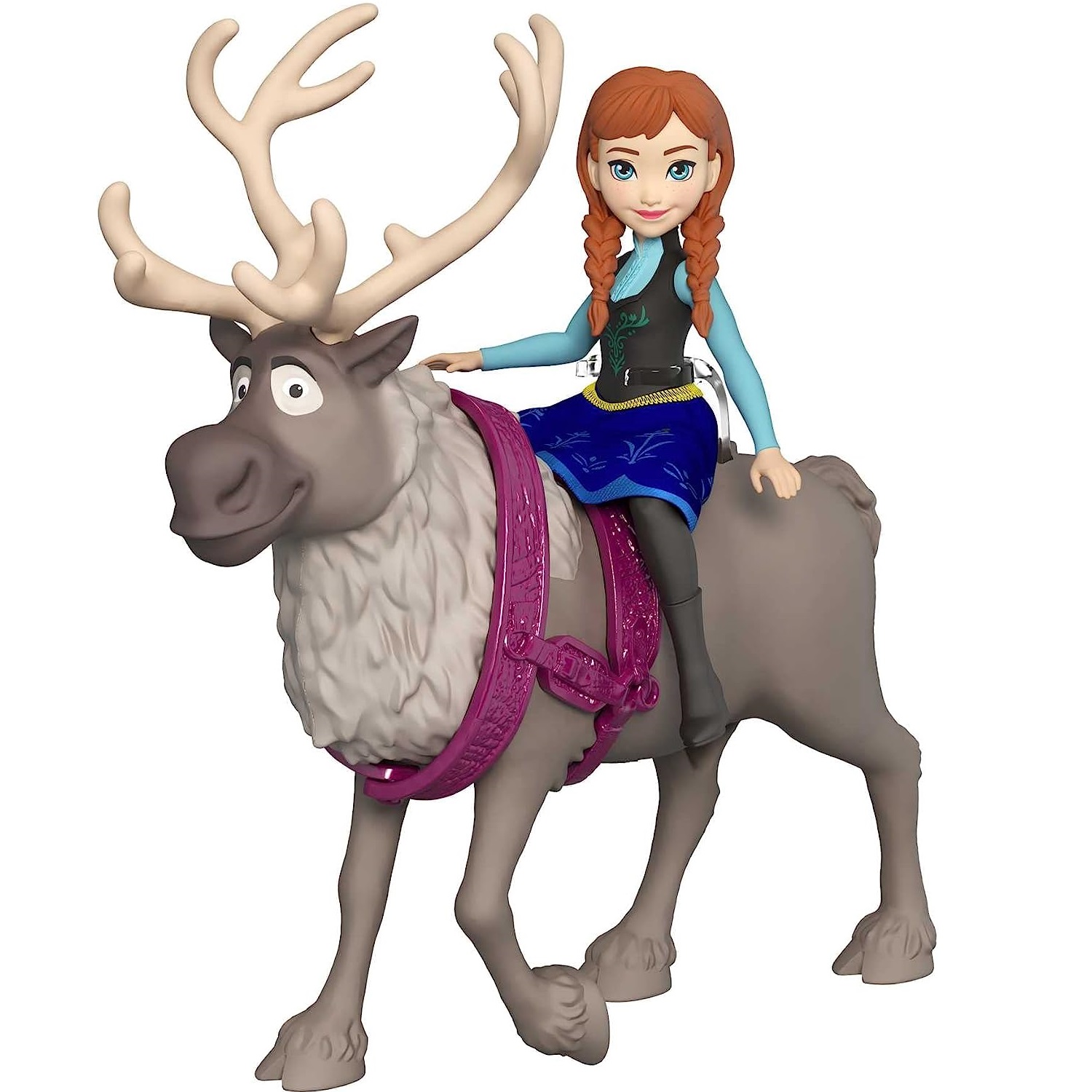 Кукла Disney Frozen Анна и Свен HLX03 купить по цене 1799 ₽ в  интернет-магазине Детский мир