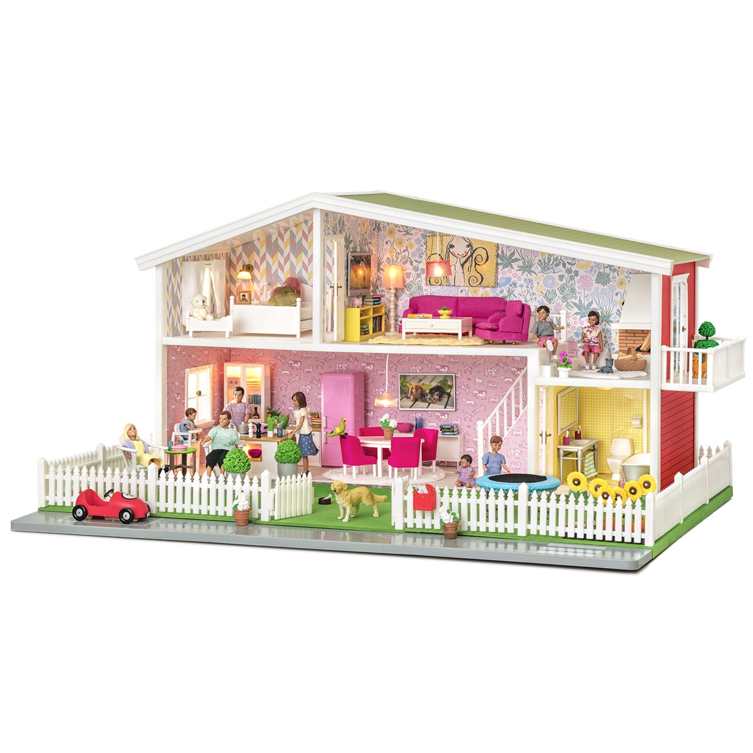 Классический кукольный домик LUNDBY