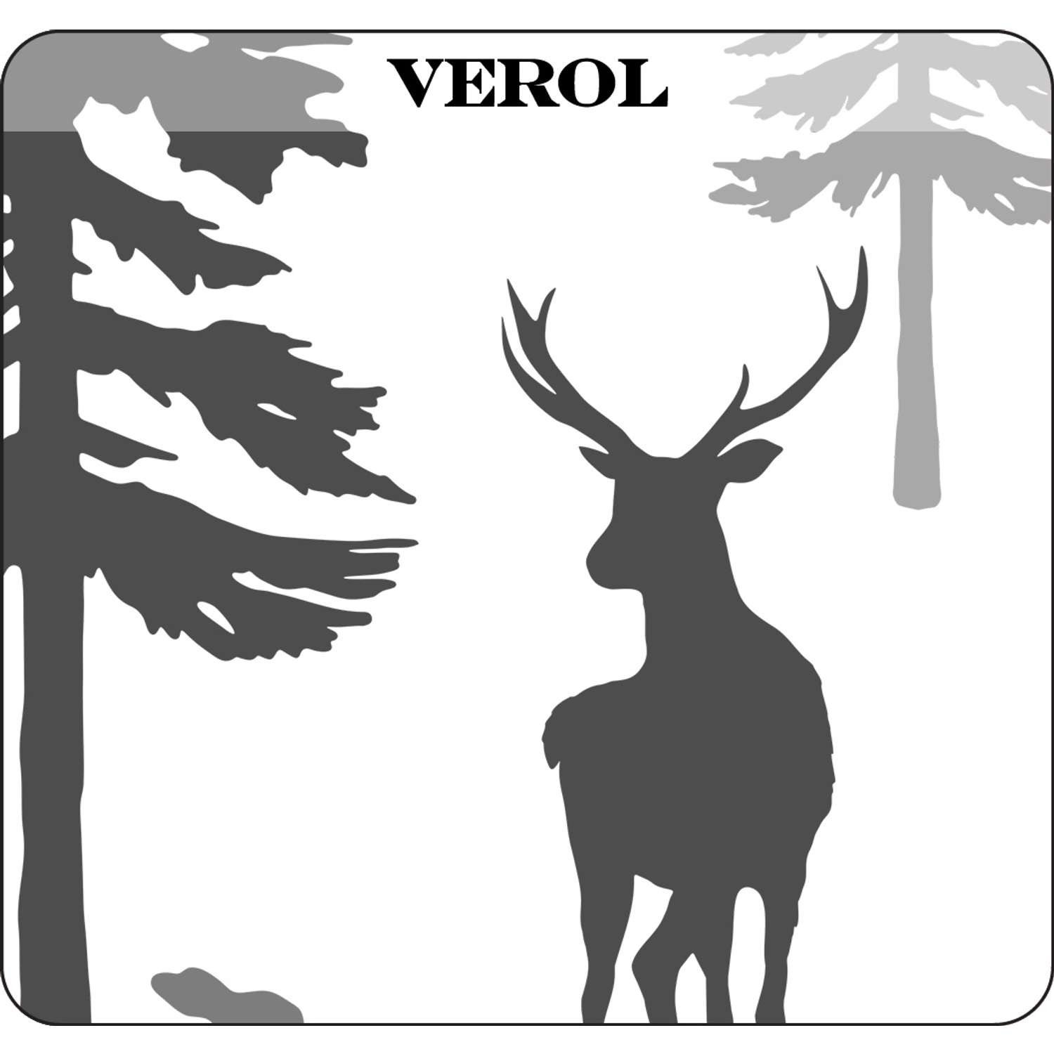 Наклейки интерьерные VEROL Сосновый лес и олень - фото 5