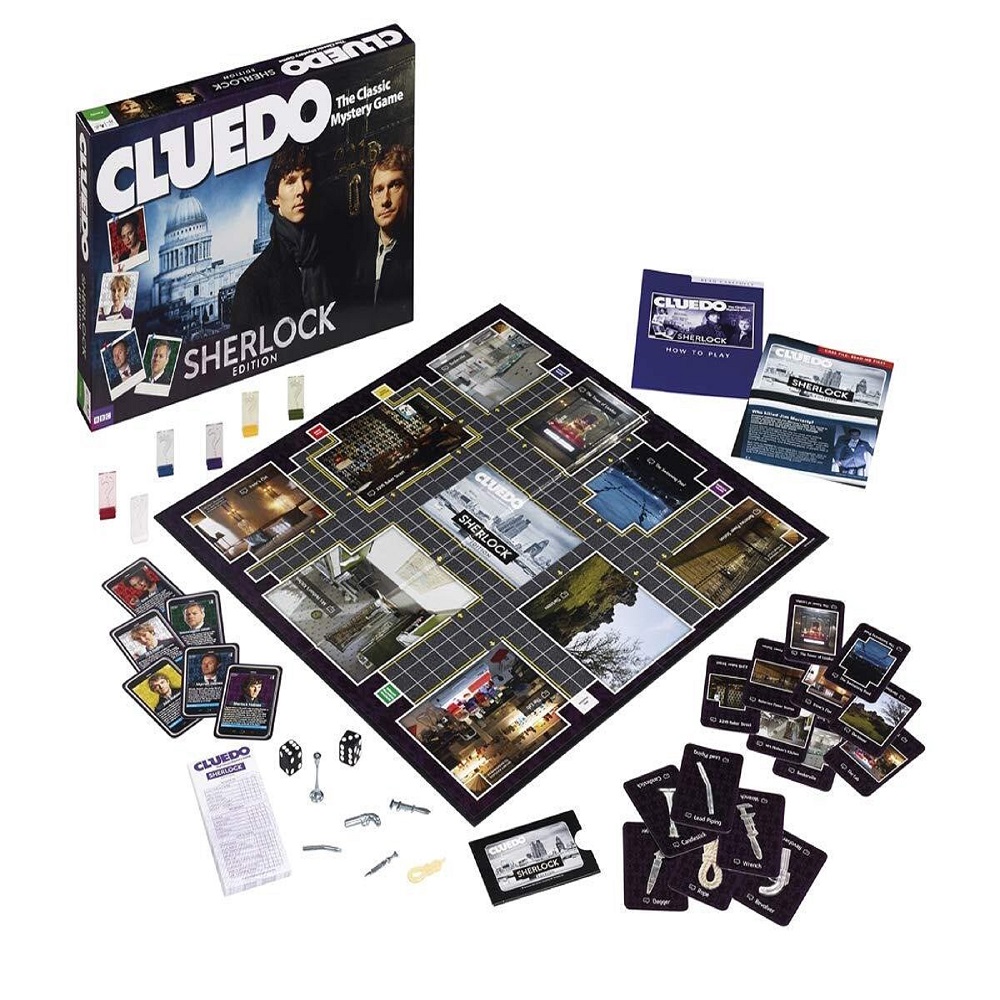 Настольная игра Cluedo Sherlock Шерлок коллекционная версия - фото 3