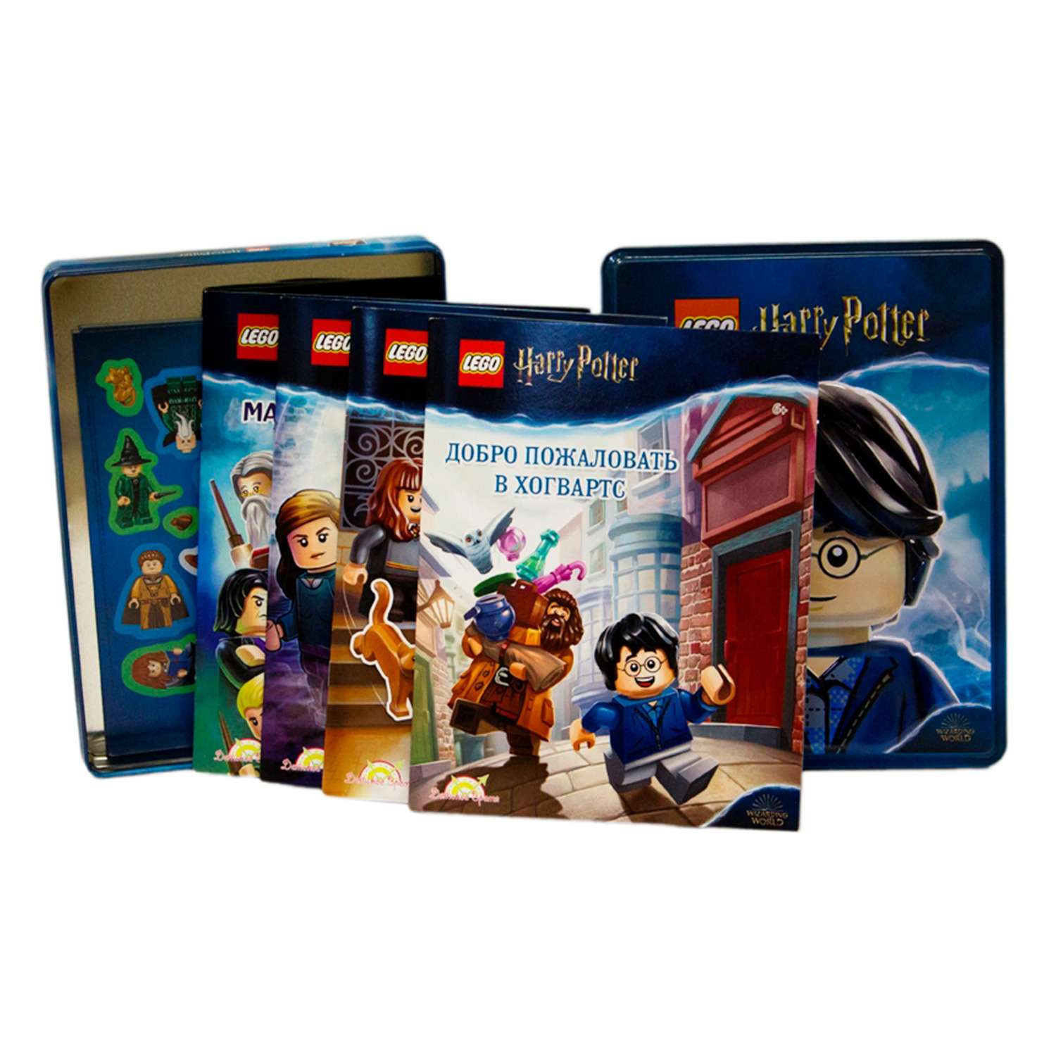 Набор книг с наклейками LEGO TIN-6401A - фото 1