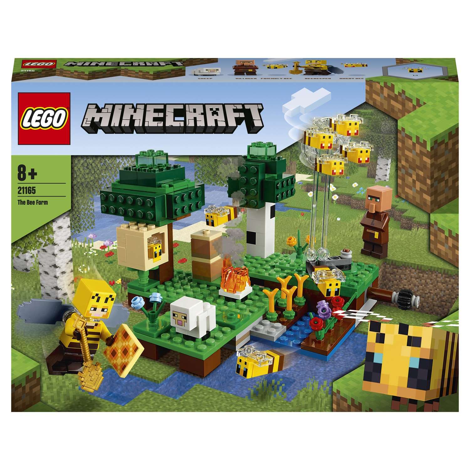 Конструктор LEGO Minecraft Пасека 21165 - фото 2