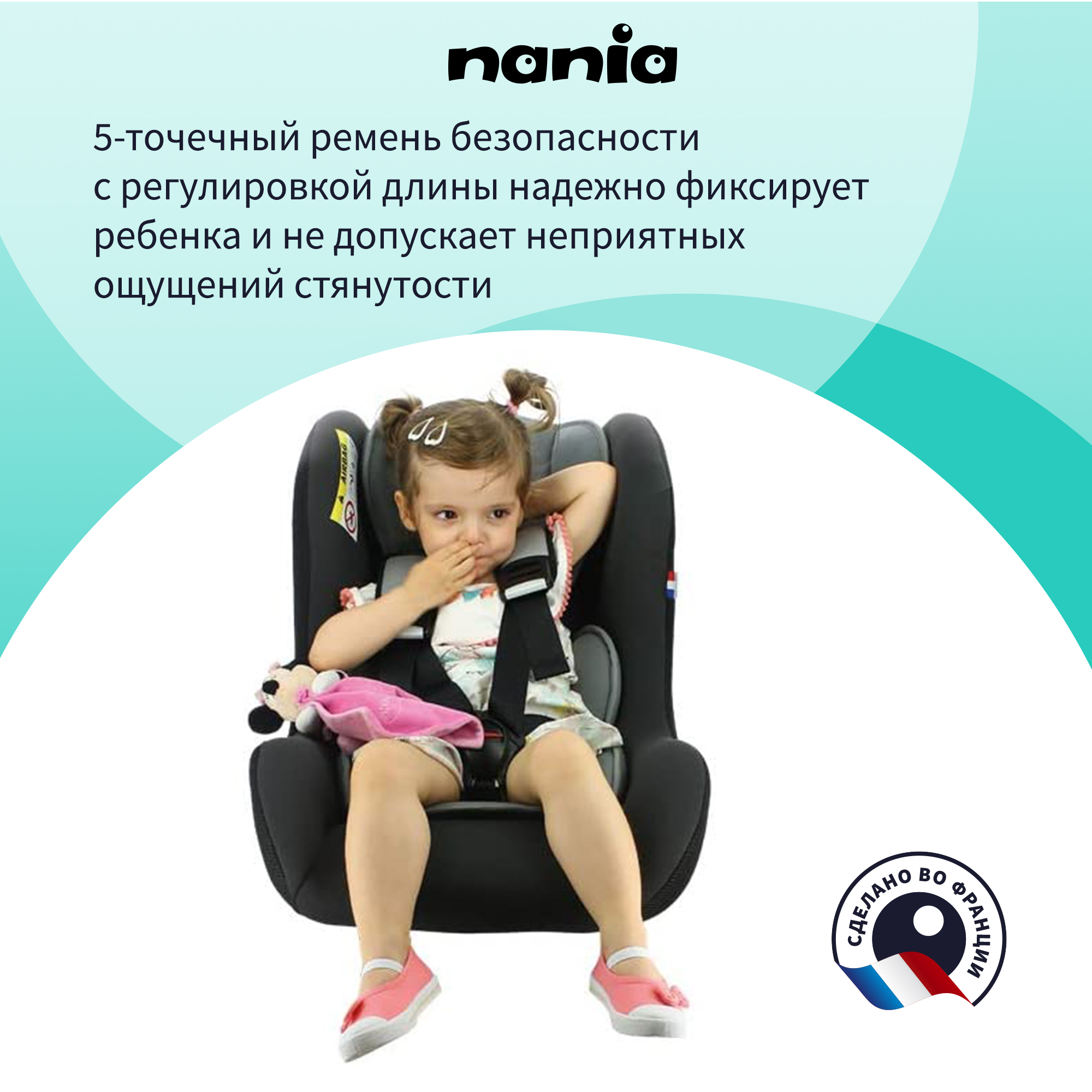 Автокресло Nania TRIO ACCESS Berry - фото 5