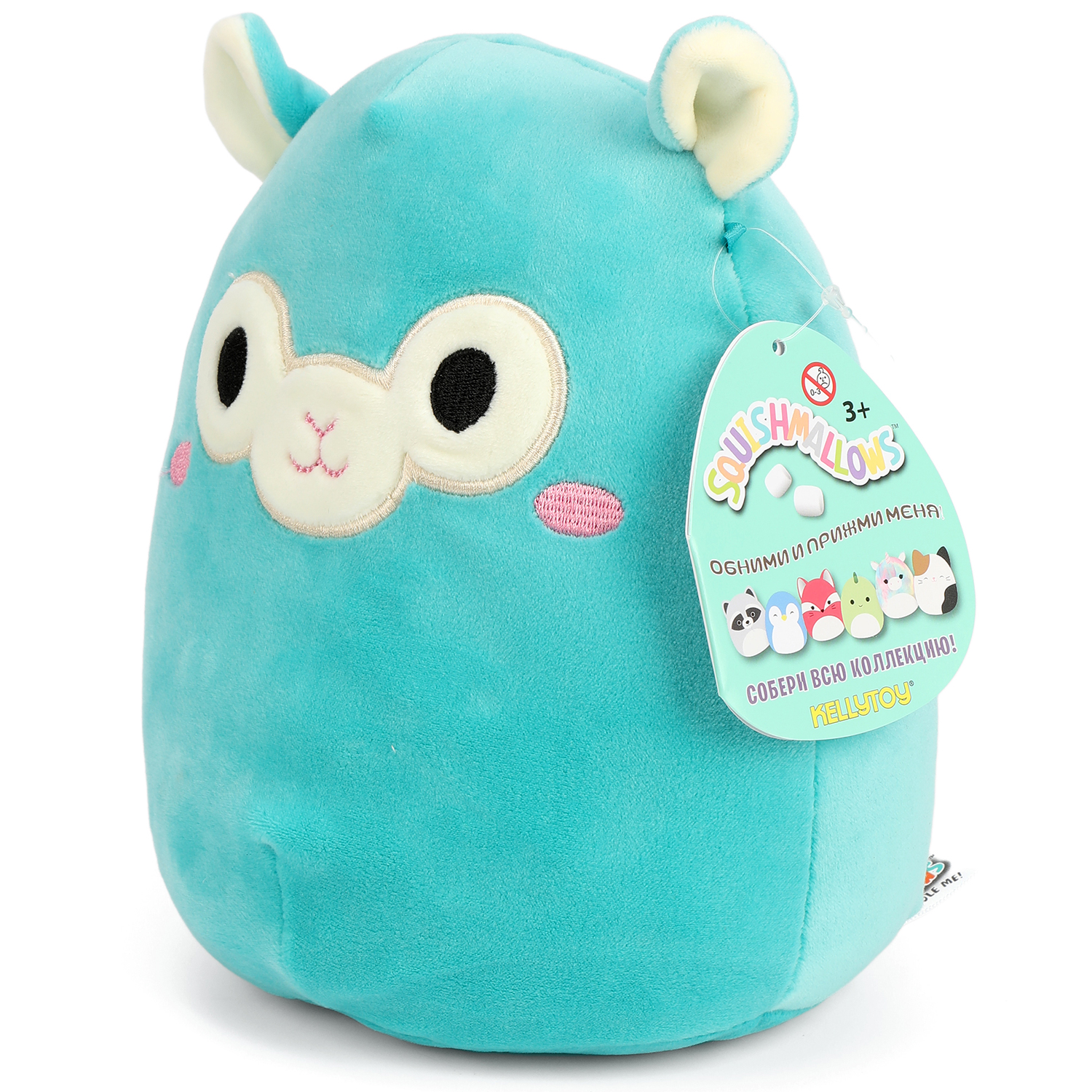 Игрушка мягкая Squishmallows сквиш антистресс Лама Тим - фото 2