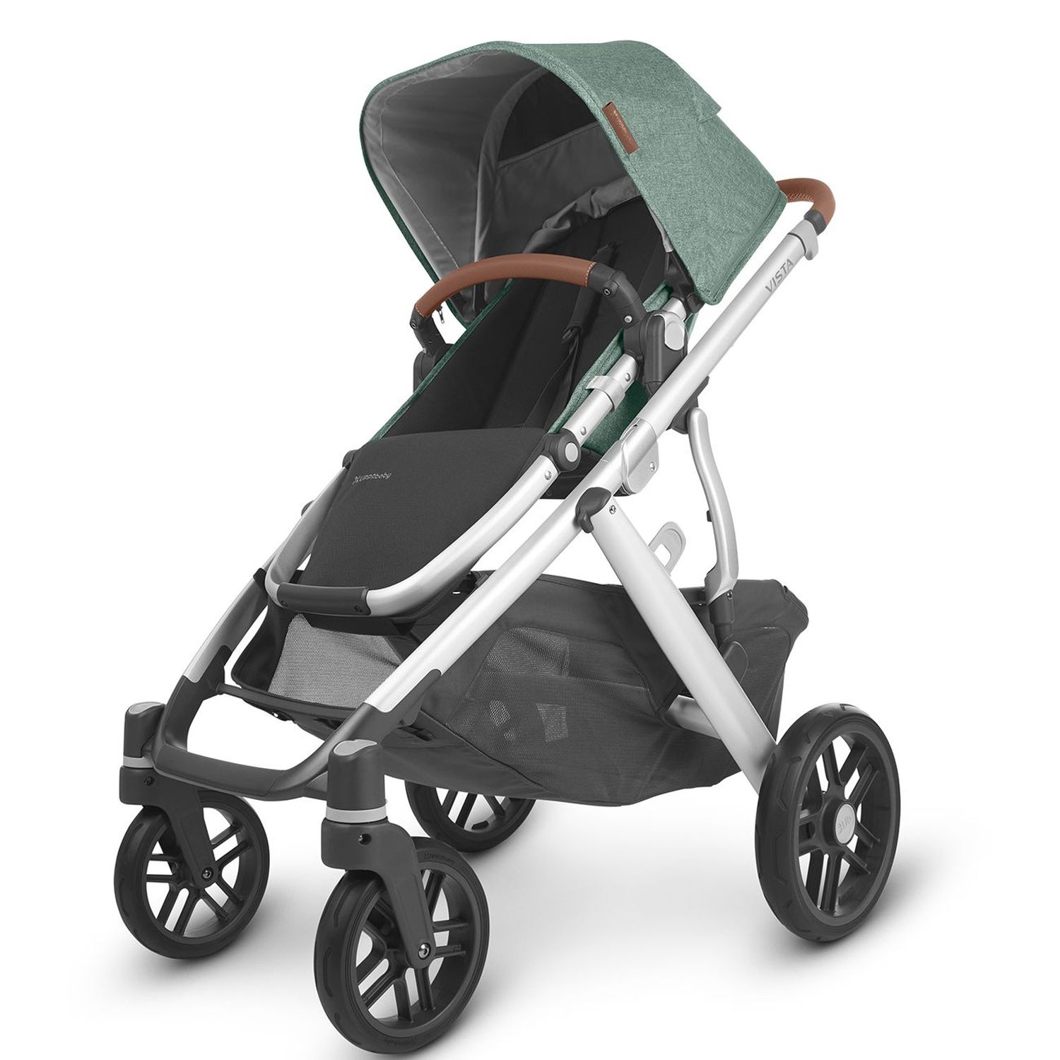 Коляска 2в1 UPPAbaby Vista V2 Emmett Зеленый меланж - фото 7