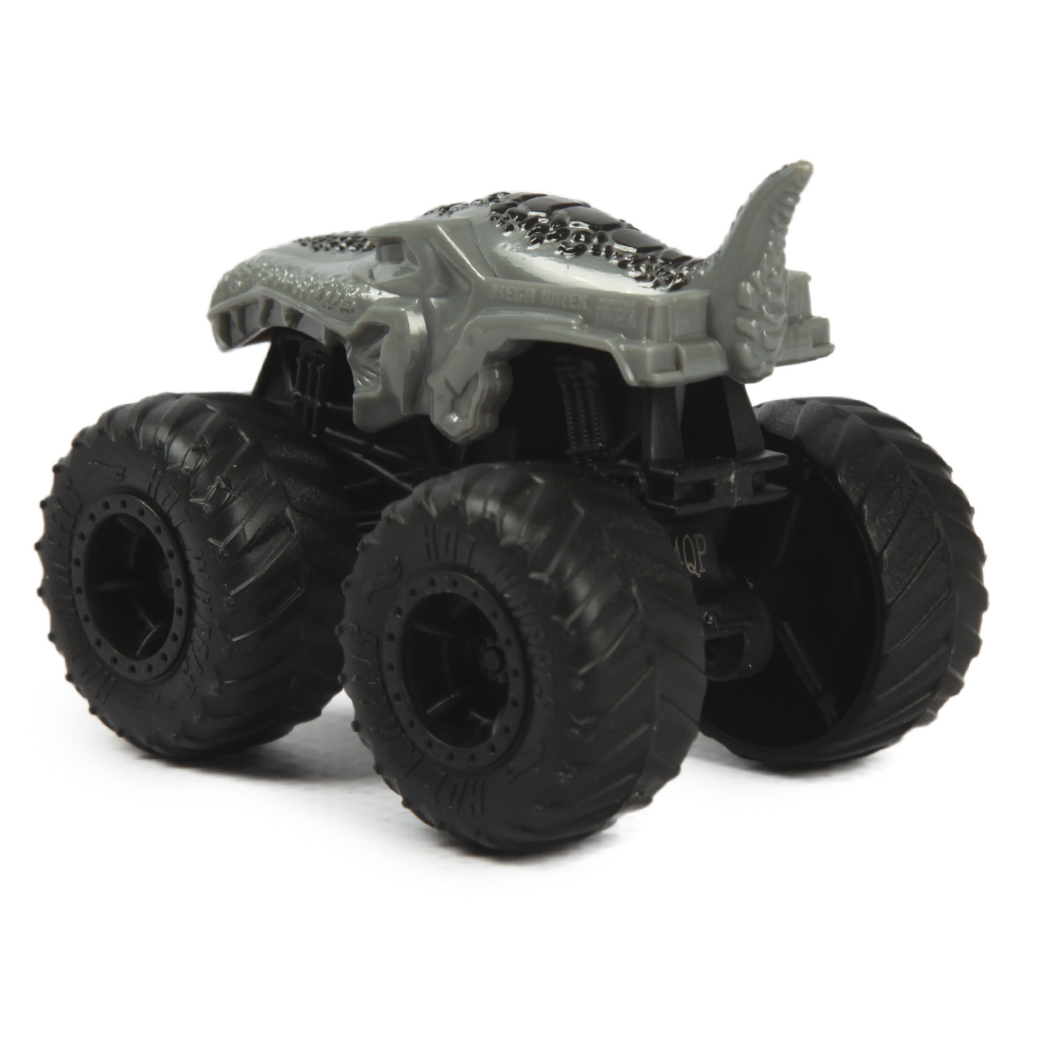 Монстр-трак Hot Wheels Mega Wrex HFC00 1:64 серый HFB96 - фото 4
