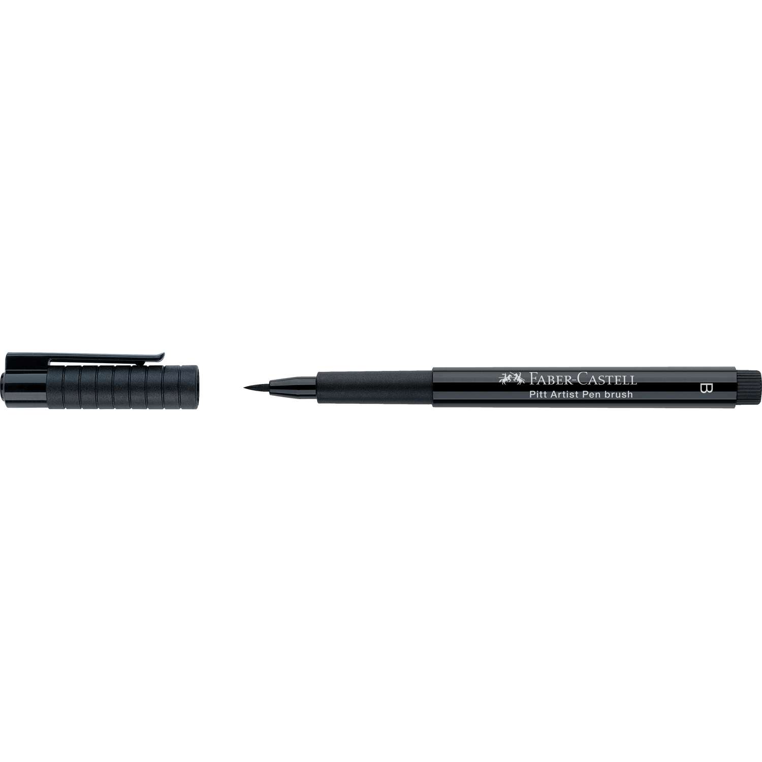 Ручка капиллярная FABER CASTELL Pitt Artist Pen Brush черная кистевая - фото 1