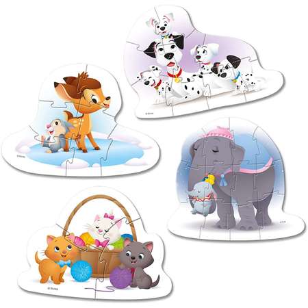 Пазл 4 MINI Clementoni Мой первый пазл Disney Animals